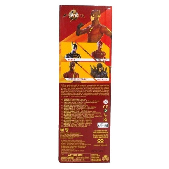 DC THE FLASH YOUNG BARRY 1st Edition 12" action figure SPIN MASTER 2022, NEW - Picture 2 of 2